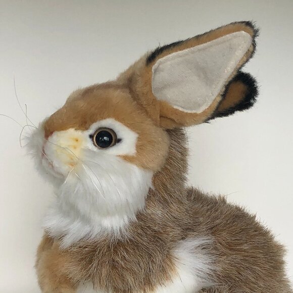 Hansa Handcrafted Bunny Stuffed Animal Brand New w/ Tag - Picture 8 of 14